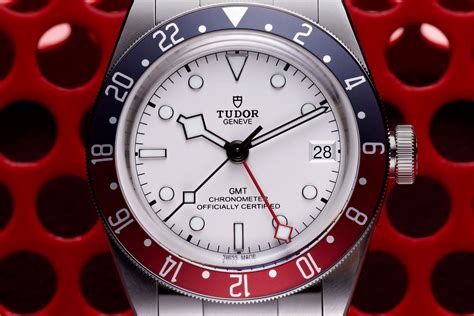 tudor red dial|tudor black bay gmt dial.